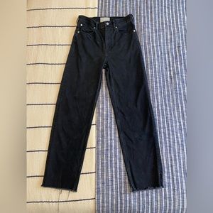 Everlane Way High Jean in Black